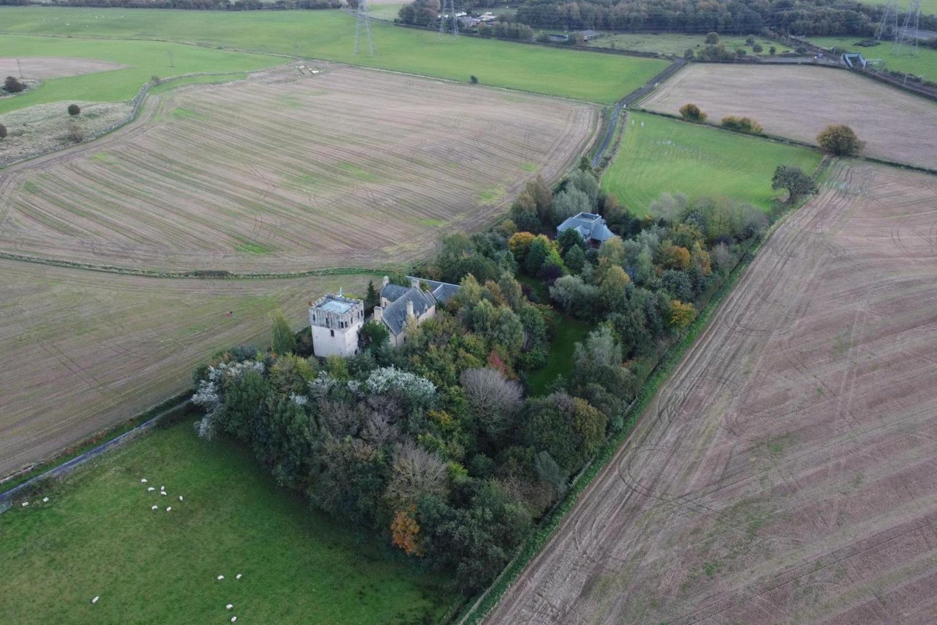 The Manor At Plane Castle Villa Falkirk Exterior foto