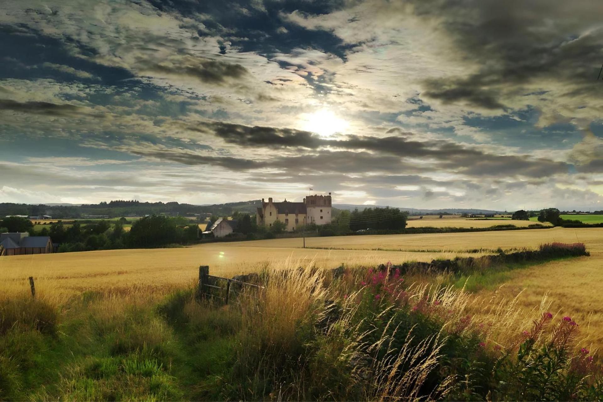 The Manor At Plane Castle Villa Falkirk Exterior foto